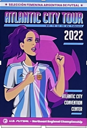 U.S. Futsal welcomes the Argentine Women’s National Team to Atlantic City for the Atlantic Futsal Tour